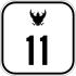 National Highway 11 shield}}