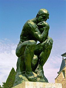 The Thinker by Auguste Rodin (1879-1889)