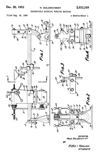 Goldschmidt Convertible Material Working Machine