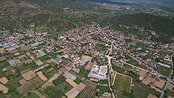 Air view of the village