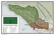 Historical regions of Circassia