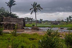 Salt production in Djégbadji