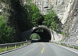 Hallingporten road tunnel