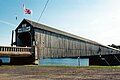 The 1,282-foot (391 m) Hartland Bridge in New Brunswick is the longest covered bridge in the world.