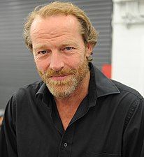 Iain Glen, actor. Former English student and recipient of an honorary LLD (2004).[154]