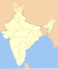 Current political map of India showing states and territories.