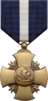 The Navy Cross Medal.