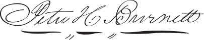 File:Peter Burnett Signature.svg