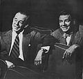 Richard Rodgers (left) and Oscar Hammerstein II