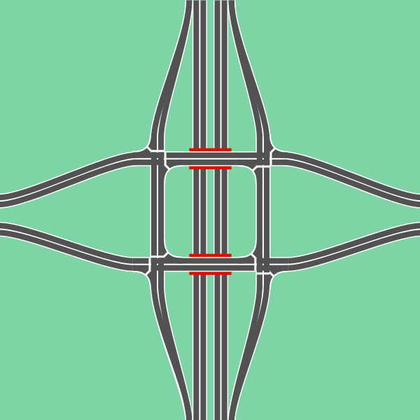 File:Split diamond interchange.svg