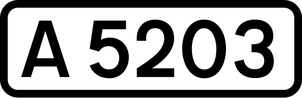 File:UK road A5203.svg