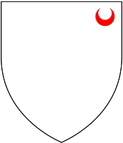 Arms of the Earl of Lichfield