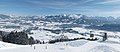 Image 52View of the ski resort Bolsterlang, Oberallgäu, Bavaria, Germany (from Alps)