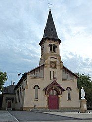 The church in Jœuf