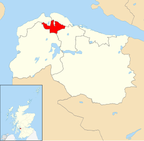 Location of the ward