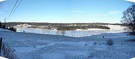 Lake of the Dead, as seen from Chez L'Aime in Chapelle-des-Bois