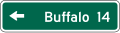 D1-1a Destination and Distance (1-line)