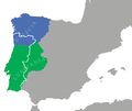 Image 35The Roman Provinces Lusitania and Gallaecia, after the reorganization of Diocletian AD 298 (from History of Portugal)