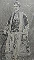 Female folk dress from Prizren, late 19th and early 20th century, Calendar "Vardar", Belgrade City Library, 1910.