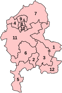 Parliamentary constituencies in Staffordshire (1997-2010)