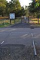 Rail tracks at Nicholson