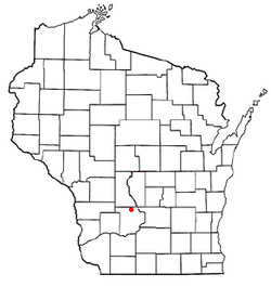 Location of Dellona, Wisconsin