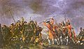 Battle of Culloden painted by David Morier