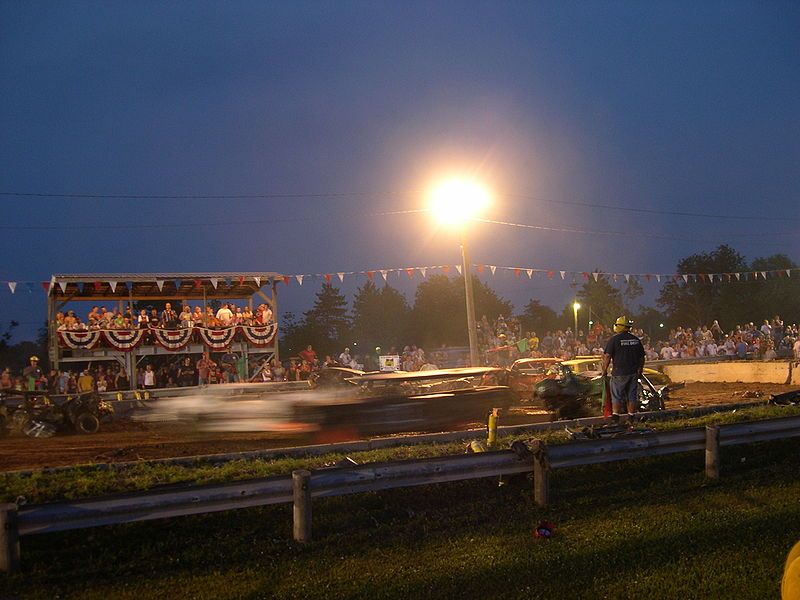 File:Demolition derby evening.JPG