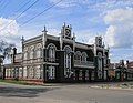 Drama Theatre. Historical monument: the place of speech of the prominent state leader Mikhail Kalinin