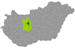 Gárdony District within Hungary and Fejér County.