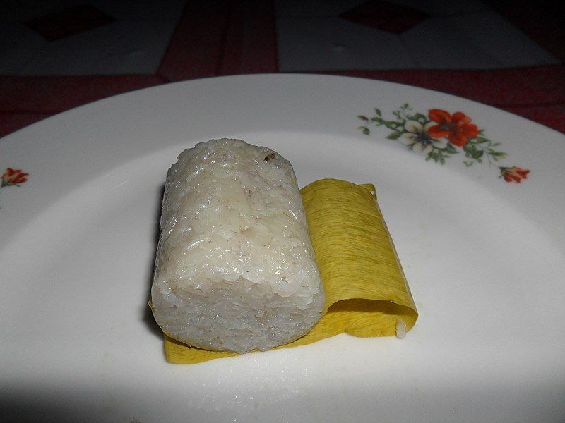 File:Piece of Lemang.jpg