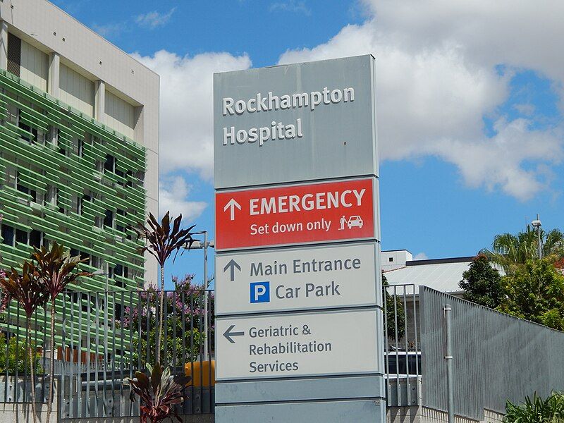 File:Rockhampton Hospital sign.jpg