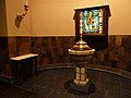 Baptismal font