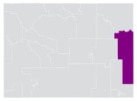 Map of the district