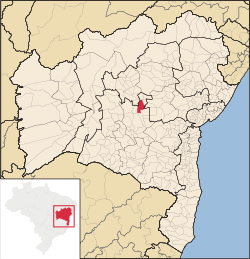 Location in Bahia state