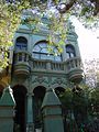 Tresco, elaborately decorated Italianate terrace, Watkin Street