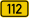 Bundesstraße 112 number.svg