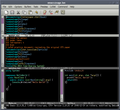 Image 11A screenshot of GNU Emacs 22.0.91.1, from Ubuntu’s emacs-snapshot-gtk package.