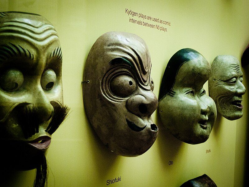 File:Kyogen masks.jpg