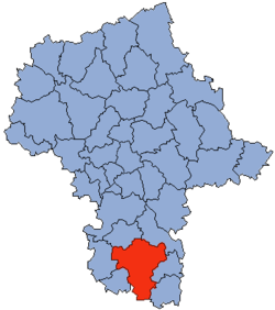 Location within the voivodeship