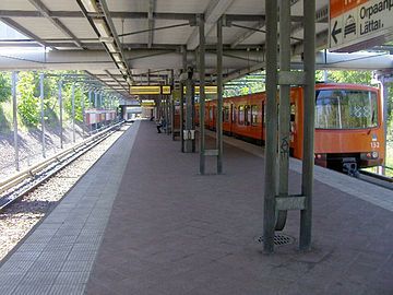 The station before renovations in 2006