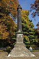 Olfermann monument on the Nußberg in Brunswick, Germany. October 2012.