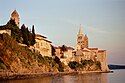 Historic town center of Rab on the island of Rab