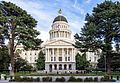 Image 10 California State Capitol Photograph credit: Andre m The California State Capitol, located in Sacramento, is the seat of the California government. The building houses the chambers of the California State Legislature, comprising the Assembly and the Senate, along with the office of the governor of California. The Neoclassical structure was designed by Reuben S. Clark and completed between 1861 and 1874. The California State Capitol Museum is housed on its grounds. More selected pictures