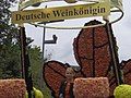 Neustadt Vintage Festival parade: Float with Sonja Christ (Moselle wine region), the German Wine Queen 2009/10