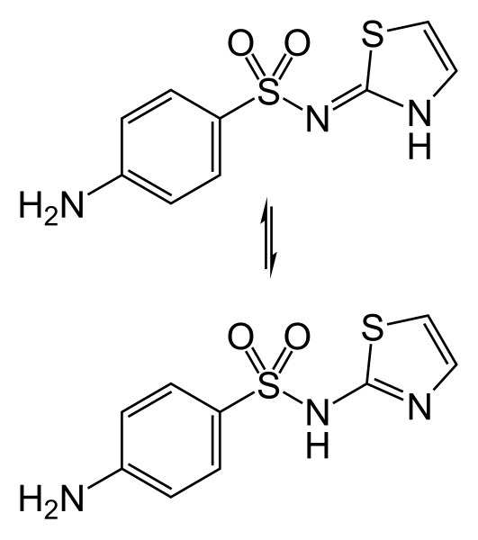 File:Sulfathiazole tautomerism.svg