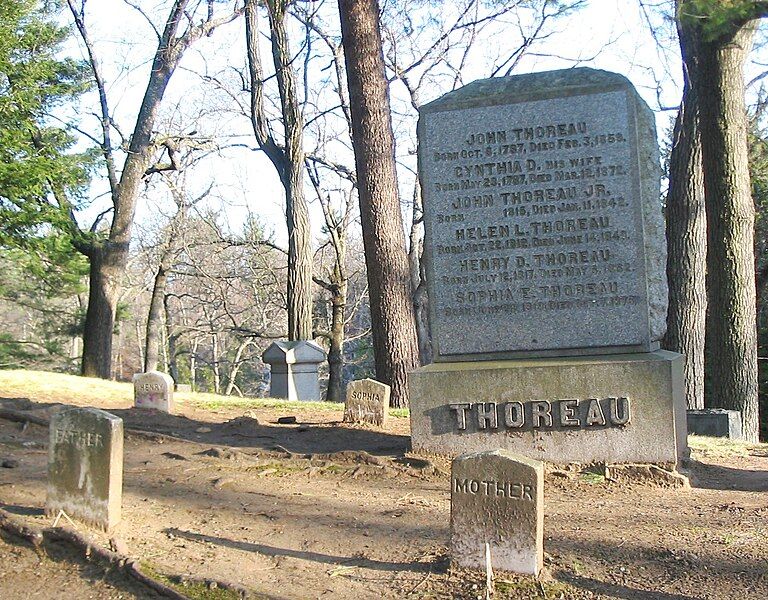 File:Thoreau-gravesite.jpg