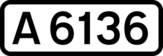 File:UK road A6136.svg