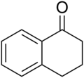 Structural formula of 1-tetralone