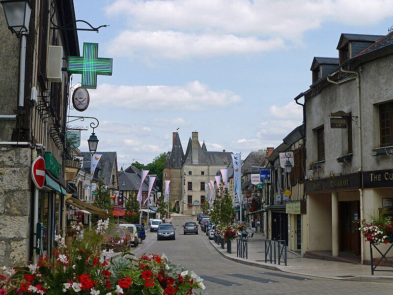 File:Aubigny-sur-Nère pavoisée.jpg